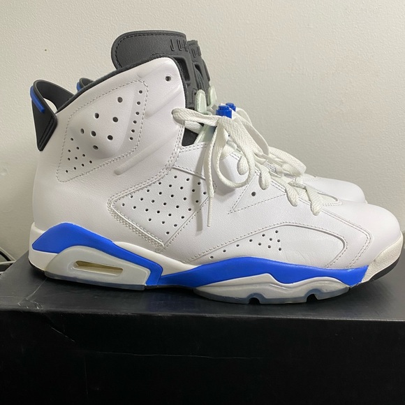 Air Jordan 6 Retro Sport Blue (2014) main image 10